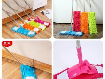 Microfiber Flat Mop – Effortless Cleaning Solution