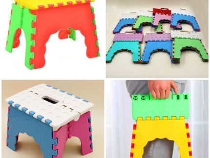 Kids Mini Foldable Stool Table – Compact & Colorful