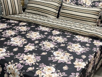 7-Piece Comforter Set – High-Quality Cotton & Sylonica Fabric