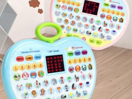 Apple Shape Learning Tablet with LED Screen