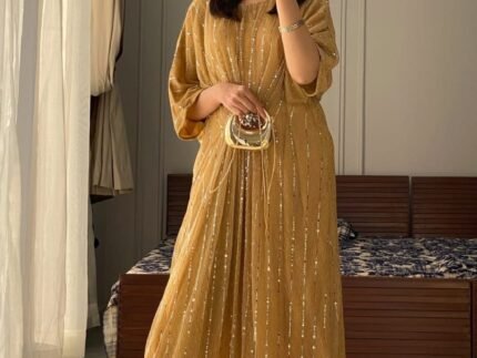 New Arrival – Elegant Moonlight Kaftan