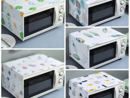 Microwave Oven Cover – Dustproof & Decorative