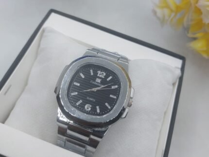 NEW ARRIVAL – TIME Men's Watch with Stainless Steel Chain