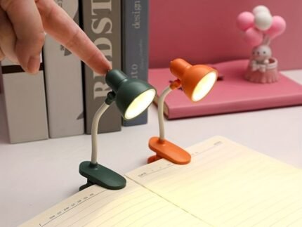 Mini Cute Fancy Book Clip Lamp