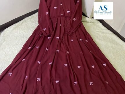 Long Embroidered Maxi (Restocked!)