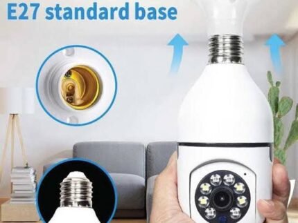 WiFi Panoramic Mini Security Camera (Direct Holder | Rotating) 🇨🇳