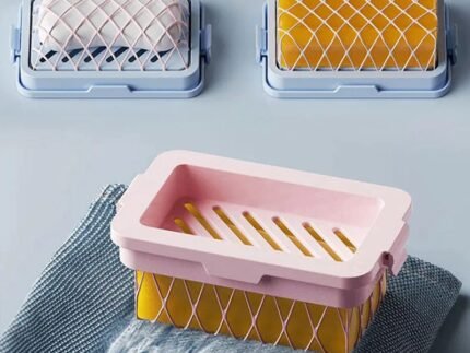 Mesh Soap Gripper – Plastic Holder